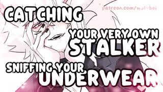Stolen panties ruined his knees whimpering Yandere boyfriend wrecked bareback