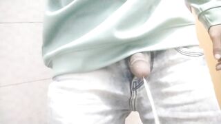 Asian BBC tears your hole gushing piss down your throat