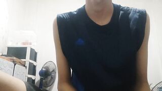 Napapamura sa sarap cum shot jakol dirty talk twink Asian titi