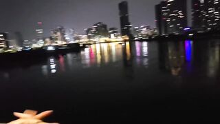 Asian twink gets NAILED in public on Vietnamese bridge