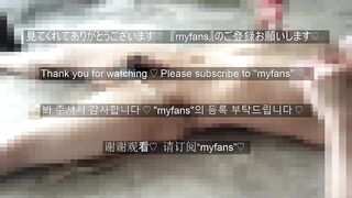 Horny Japanese God smashes solo cock while flexing for you