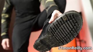 Gagging Foot Worship Training Sissy Boy Deepthroat Obedience