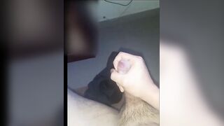 Broken Latino Condom Twink stuffed with raw cum