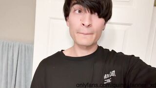 Quinn Tanner gets destroyed jerking off in bathroom twitching femboy twink
