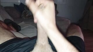 Rich Big Cock Stains Clothes Again Intense Cumshot Blowjob Solo