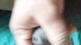 Black boy ruined by thick asian daddy rough cum shot