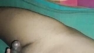 Thick black dick massaged in public handjob jungle solo
