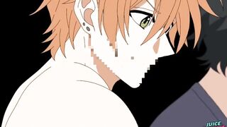My neglectful boyfriend only cares about his phone while I choke on his twink cock