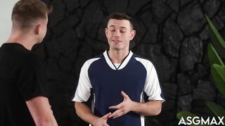Massaged By Jock Hunk Ryder Owen’s raw fuck slams me deep throat till I choke