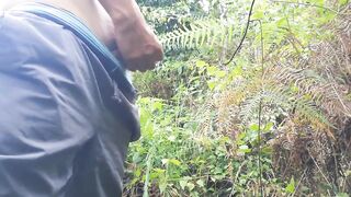 Call of Nature Farm Boy Fucks Himself in Public