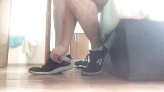 Twink feet worshipped raw gushing latino shower worship