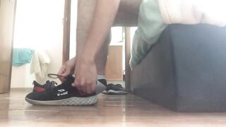 Twink feet worshipped raw gushing latino shower worship
