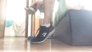 Twink feet worshipped raw gushing latino shower worship