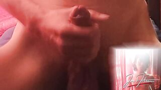 Twink facesluts own mess wanking cum until big load drenches hungry mouth