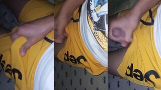 Nag jajakol ng big dick hot pinoy caught jerking off POV