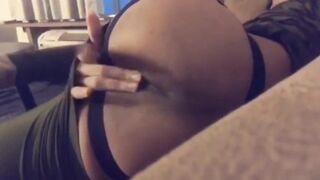 Twink tight ass stretched by my first finger deep inside him