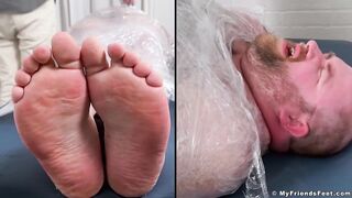 Mummified Bearhama Giggles Through Feet Tickles and Plastic Hell