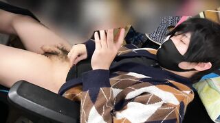Art teacher spotted Japanese twink jerking off in class huge cumshots