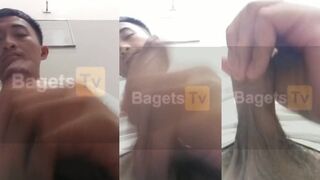 Public Jakol sa mall fitting room big cock babe choked