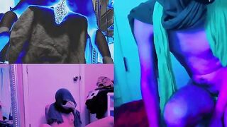 Gay Solo Moaning Thong Dildo Jerk Off Compilation cum shot close up cock