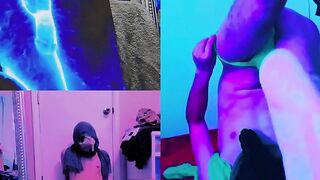 Gay Solo Moaning Thong Dildo Jerk Off Compilation cum shot close up cock