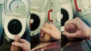 Gushed on the Boeing plane jerked off and pissed in gay public