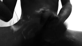 Masturbating in the Bath Almost Caught Twink Asian Jerking Solo