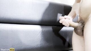 Monster cumshot Destroyed Twink 19yo Wanking thick load cum explosion