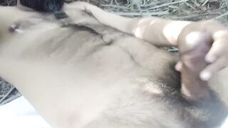 Nude hot boy jerks in public until his thick cum drips everywhere