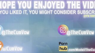 From soft to monster load in 10 minutes 4K cumshot belly blast