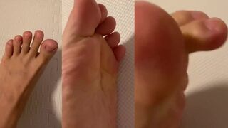 Japanese boy virgin foot worship teased by gay fetish solo