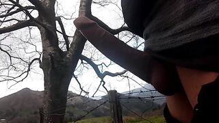 Horse sized cock crushed her on the mountain interrupted by a goatherd