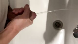 Asian twink’s massive load explodes in slow motion