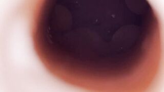 Asian twink gets destroyed by thick cock in fleshlight quickie creampie