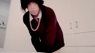 Asian twink fart fest solo moaning