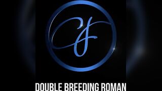 Roman gets used raw by two hung guys split his tight hole while big cocks drip cum