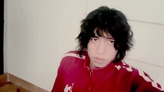 Asian twink gets fucked by brutal fart alone