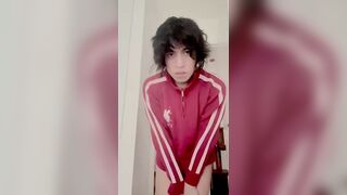 Asian twink gets fucked by brutal fart alone