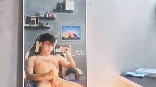 Jakol cumshot compilation ASMR masturbating big dick POV gay teen