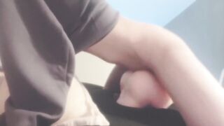 Last masturbator of the year Gay twink cum in artificial vagina