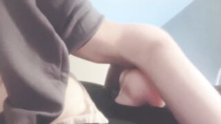 Last masturbator of the year Gay twink cum in artificial vagina