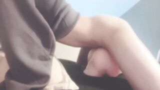 Last masturbator of the year Gay twink cum in artificial vagina