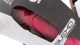 Unboxing the SilexD Giant Pink Silexpan XXL big dildo destroyed raw gay toy