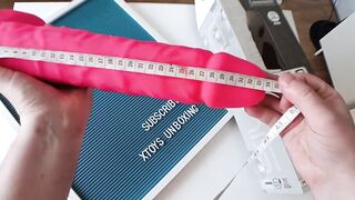Unboxing the SilexD Giant Pink Silexpan XXL big dildo destroyed raw gay toy