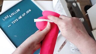 Unboxing the SilexD Giant Pink Silexpan XXL big dildo destroyed raw gay toy