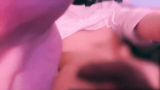 Tender twink strokes himself with tender Japanese touches