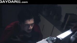 Superman’s Steel Cock Tormented by Gay Asian Facial Blowjob