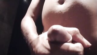 Solo dude strokes it raw talking dirty to himself