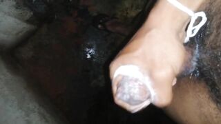 Twink plays with dirty dick until it begs for more