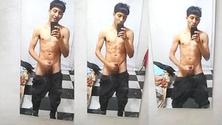 Handsome Twink gets face wrecked by cumshot overload